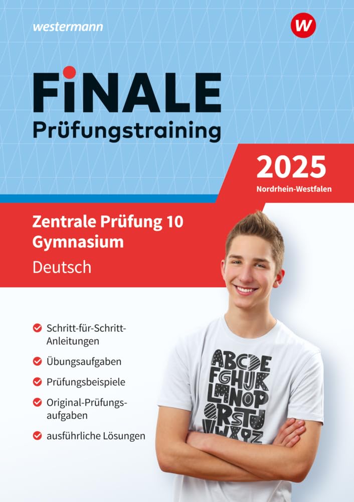 FiNALE Prüfungstraining Zentrale Prüfung 10. Gymnasium Nordrhein-Westfalen. Deutsch 2025 Study Guides