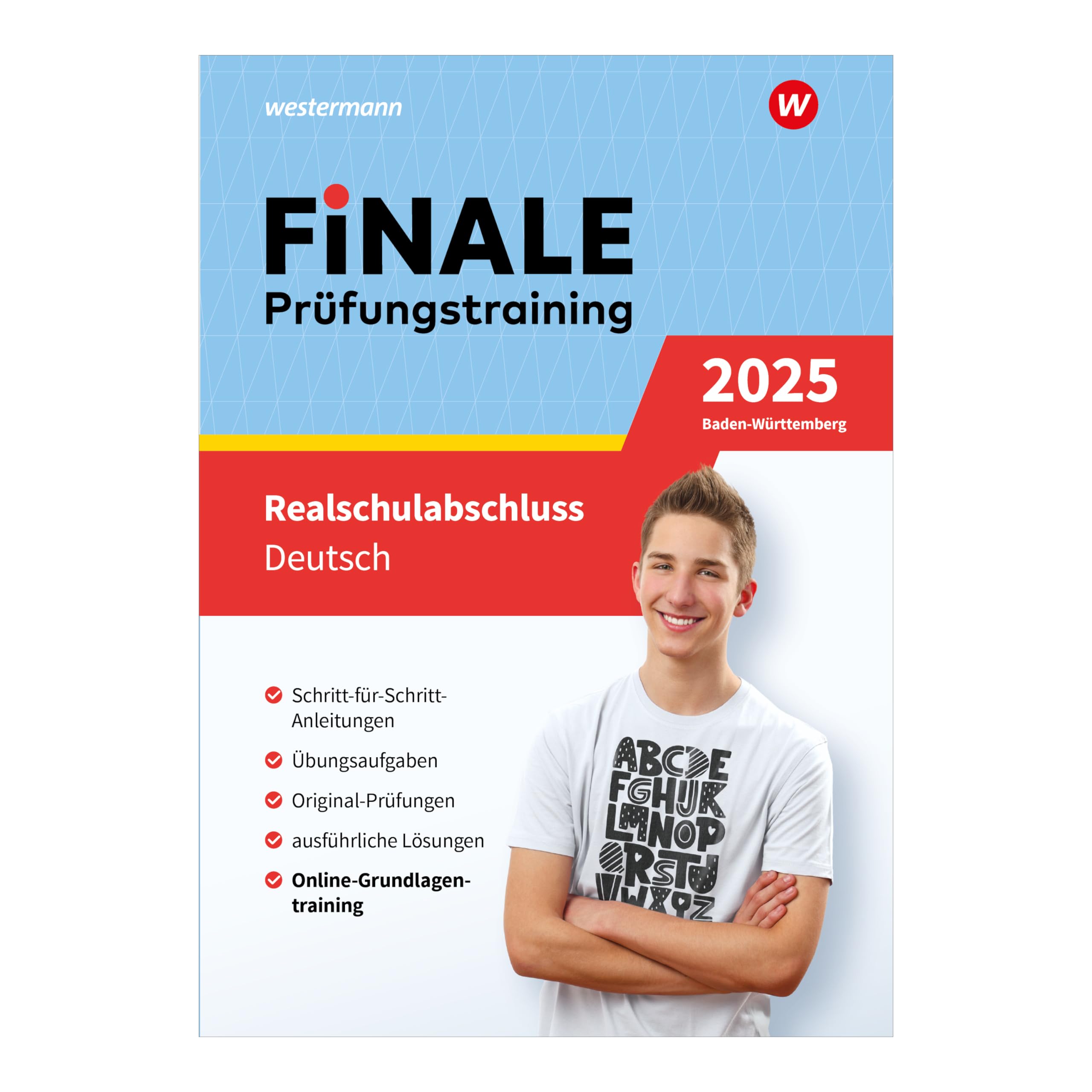 FiNALE Prüfungstraining Realschulabschluss Baden-Württemberg: Deutsch 2025 Arbeitsbuch mit Lösungsheft Study Guides