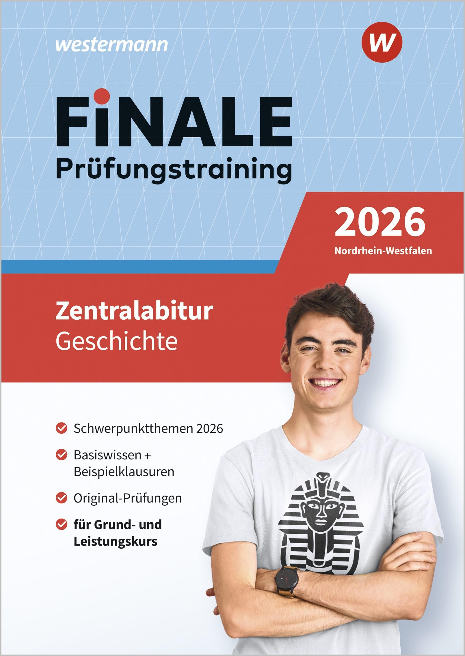 FiNALE Prüfungstraining Zentralabitur Nordrhein-Westfalen. Geschichte 2026 General education