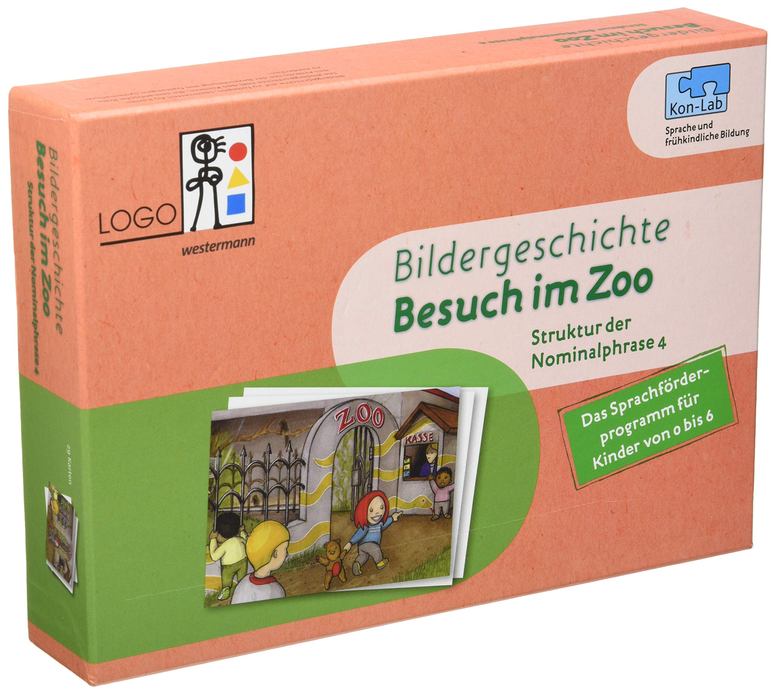 KonLab Die Satzgliederfabrik: Materialien zum Erwerb der Semantik / Besuch im Zoo: Bildergeschichte Parents & Children