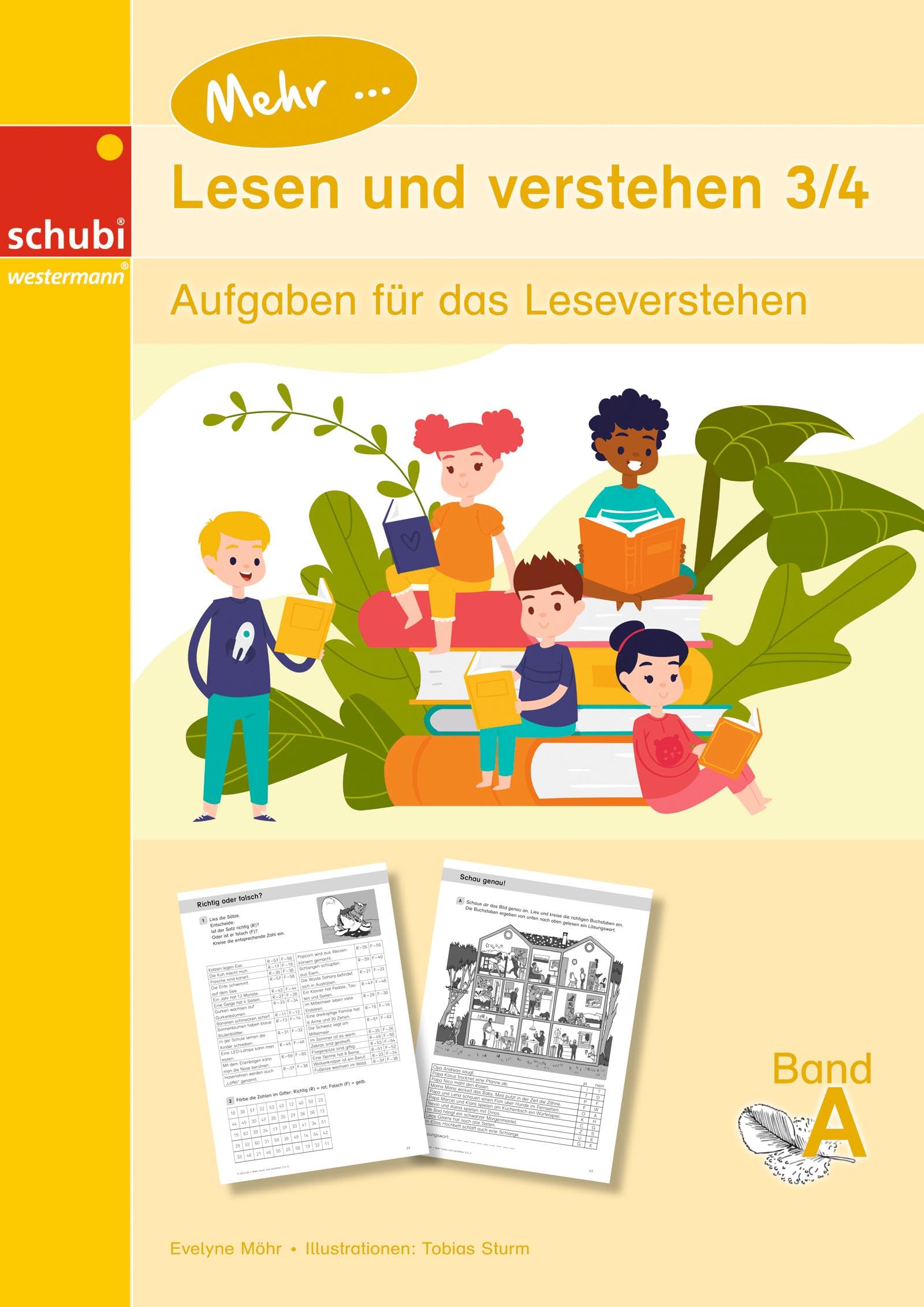 Mehr... Lesen und verstehen 3/4 Band A: Aufgaben für das Leseverstehen Learning & Reference
