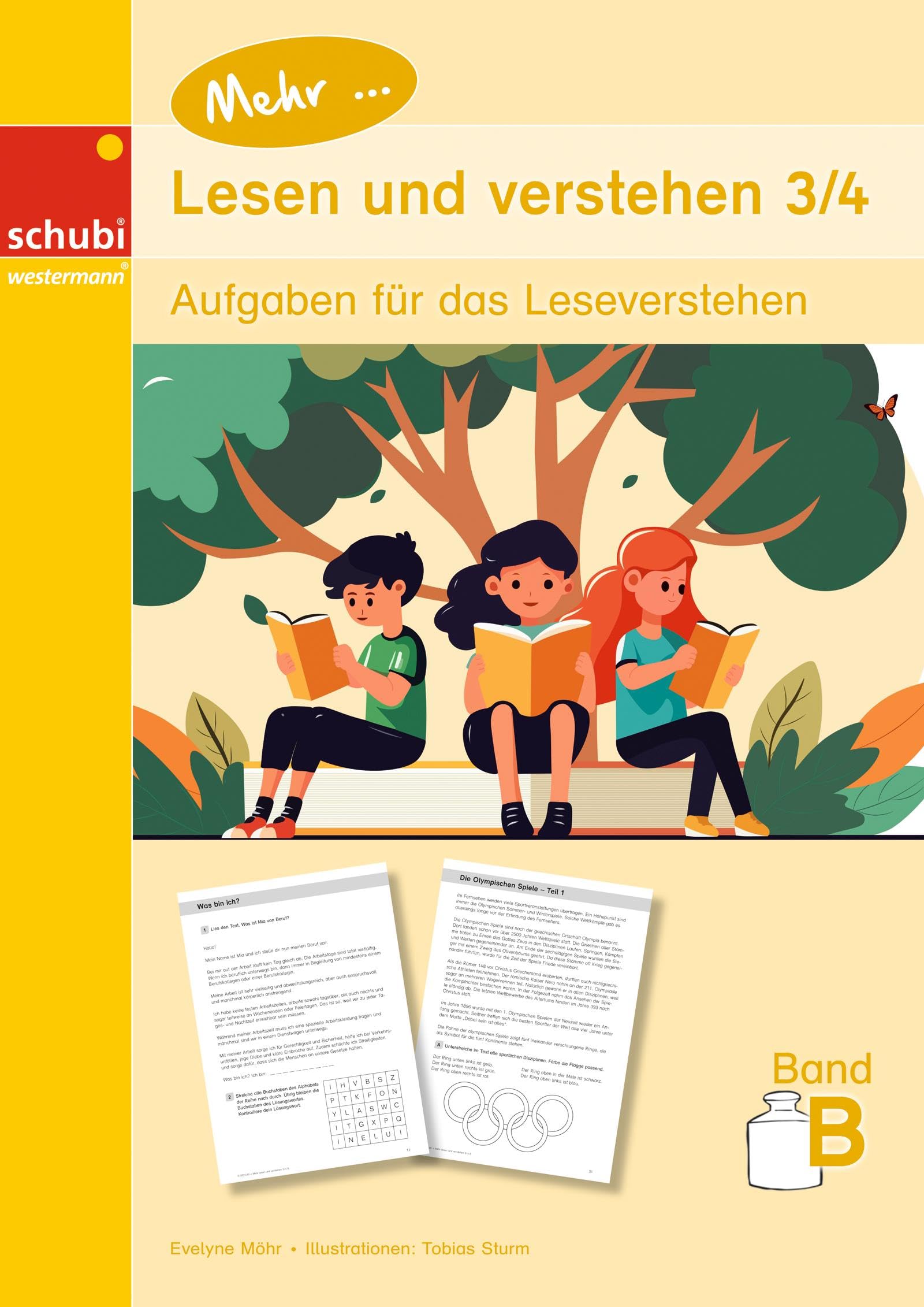 Mehr... Lesen und verstehen 3/4 Band B: Aufgaben für das Leseverstehen Learning & Reference