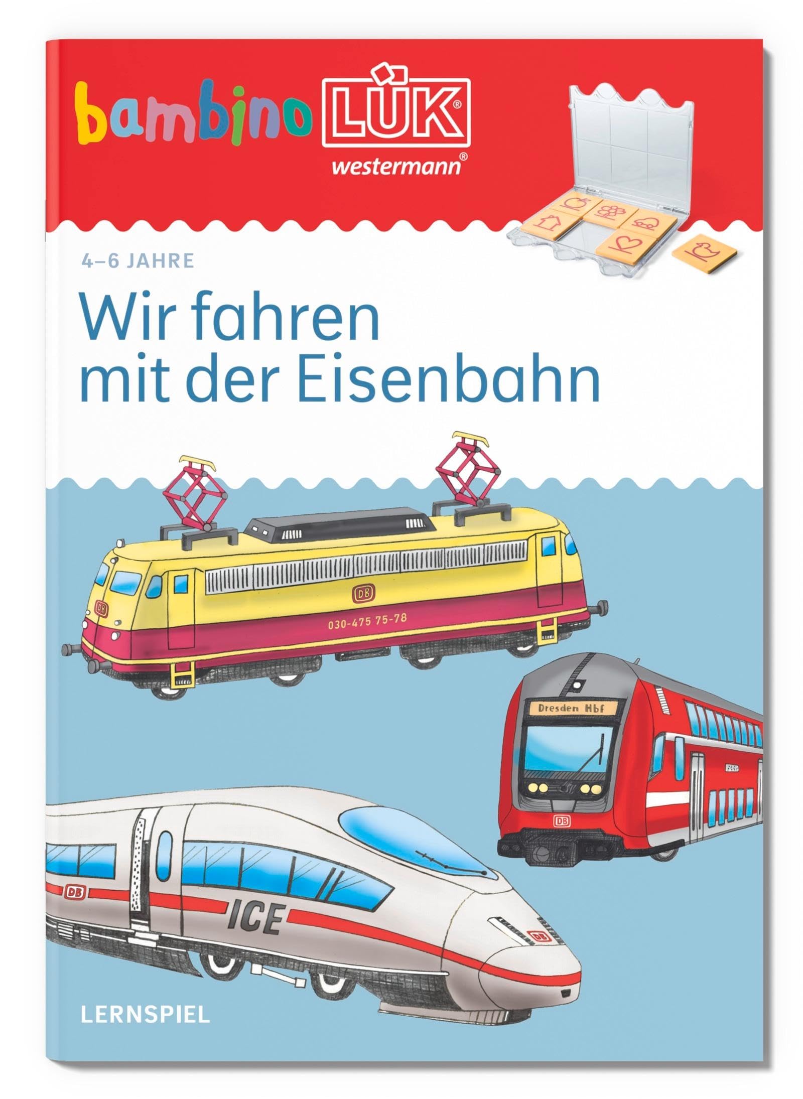 bambinoLÜK 4/6 Jahre Wir fahren mit der Eisenbahn Study Guides