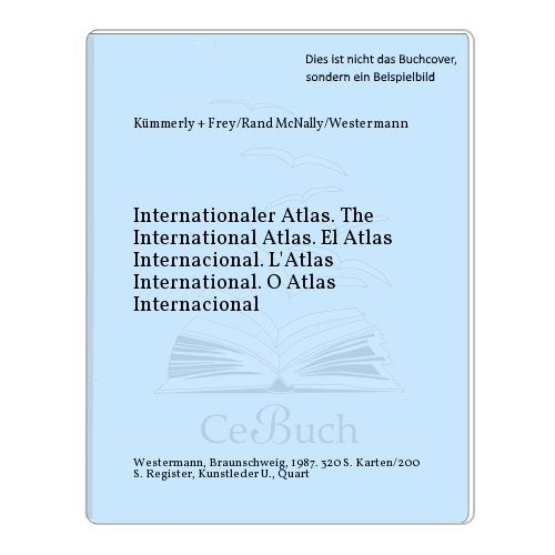 Internationaler Atlas. Luxusausgabe (Westermann). In Deutsch / Englisch / Französisch / Spanisch / Portugiesisch Books