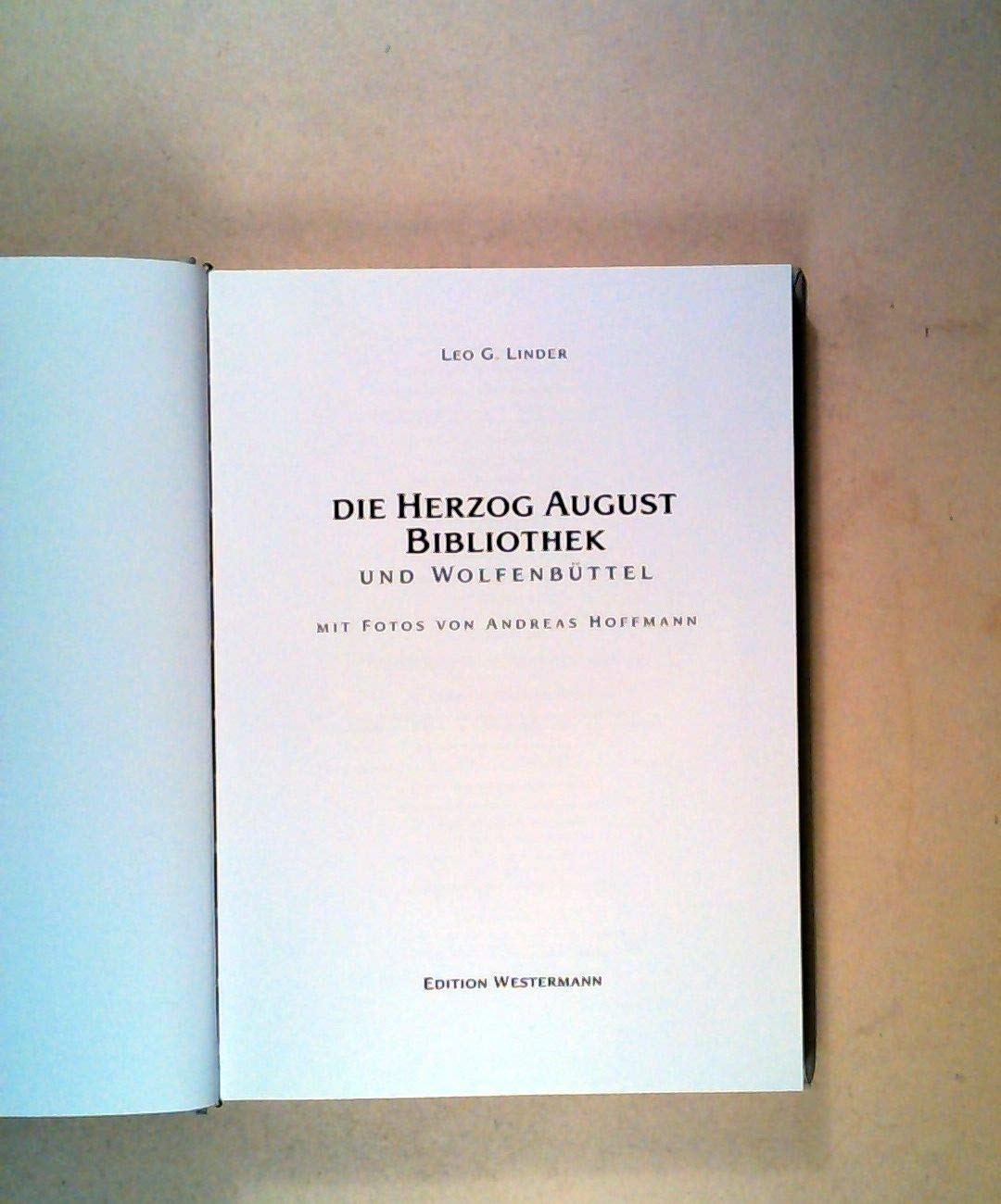 Die Herzog August Bibliothek und Wolfenbüttel (Edition Westermann) Law