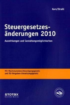 Steuergesetzesänderungen 2010: Korn / Stahl Books