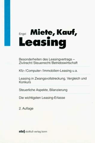 Miete, Kauf, Leasing (Stollfuss-Ratgeber) Law