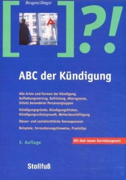ABC der Kündigung (Stollfuss-Ratgeber) Law