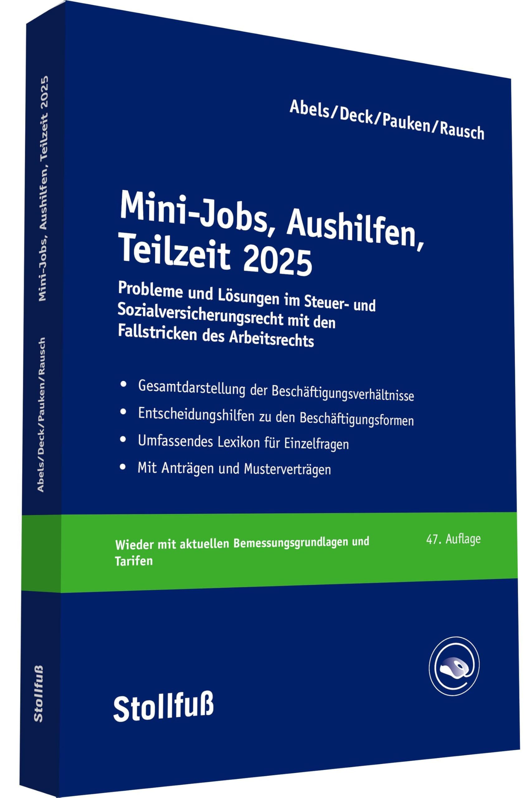 Mini-Jobs, Aushilfen, Teilzeit 2025 Law