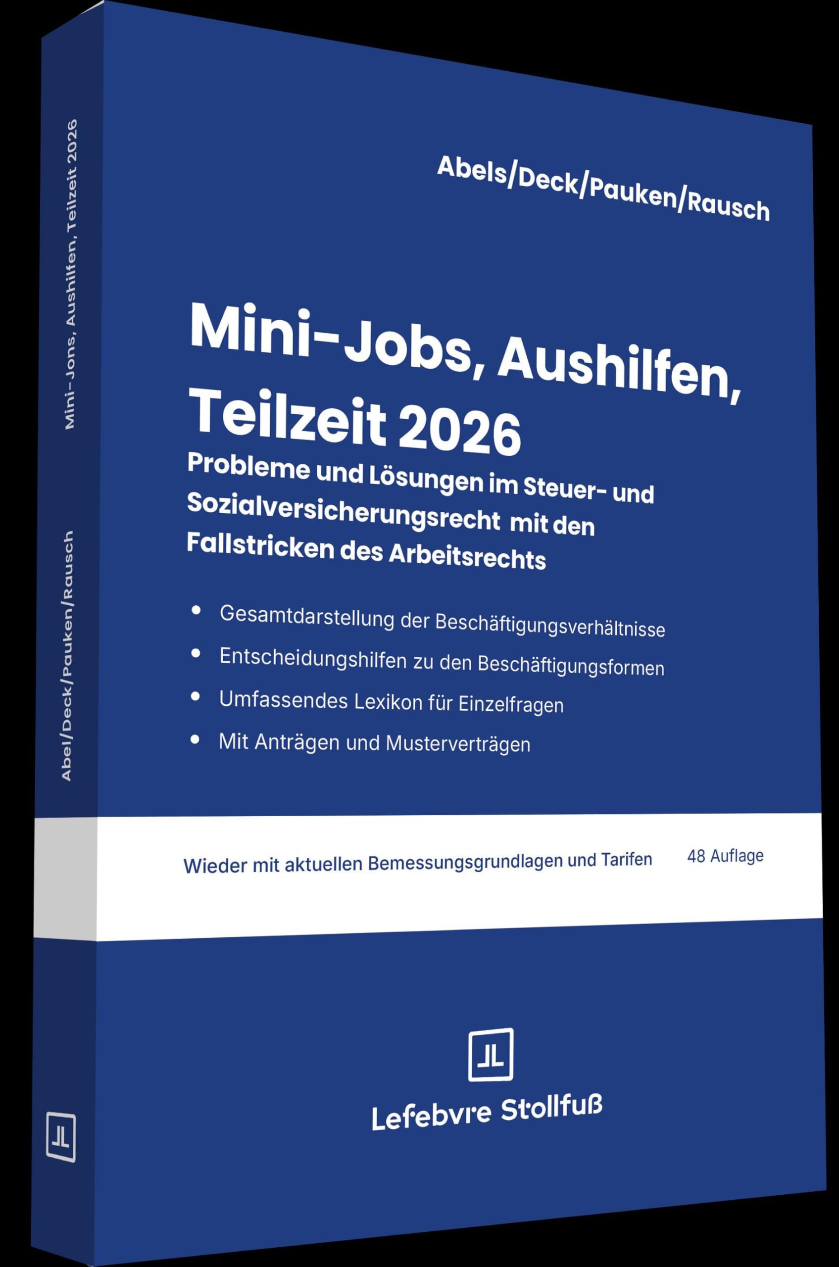 Mini-Jobs, Aushilfen, Teilzeit 2026 Law