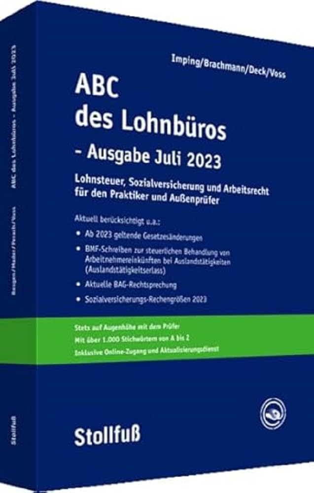 ABC des Lohnbüros - Ausgabe Juli 2023 Law