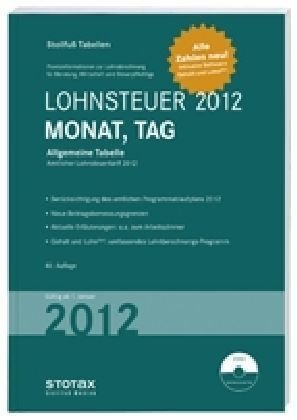 Lohnsteuer 2012 Monat, Tag: mit 8 % + 9 % Kirchensteuer Law
