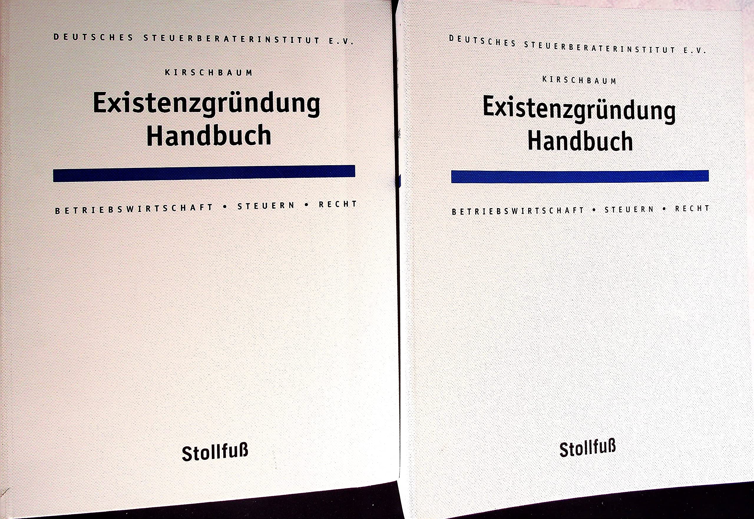 Existenzgründung Handbuch: Betriebswirtschaft, Steuern, Recht. Mit begleitender Software. Grundwerk mit Grundversion CD-ROM-Datenbank (Sonstige Handbücher und Monografien) Law
