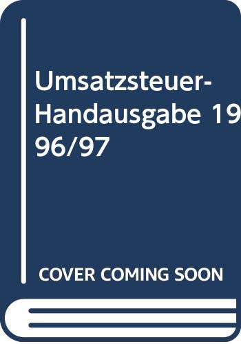 Umsatzsteuer Handausgabe 1996/97 (Stollfuss-Handausgaben) Business, Finance & Career
