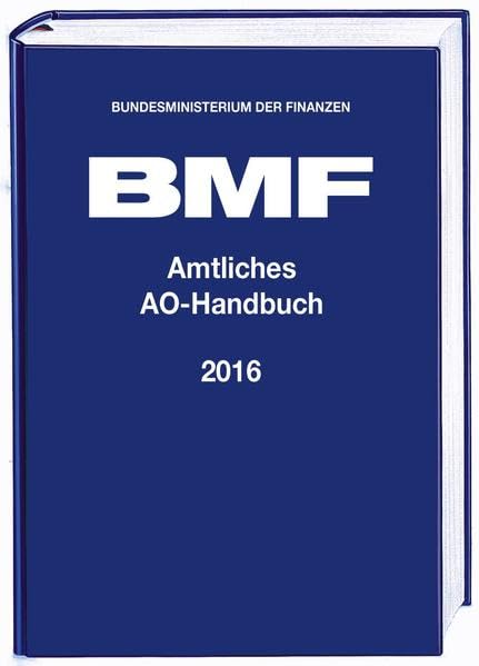 Amtliches AO-Handbuch 2016 Law