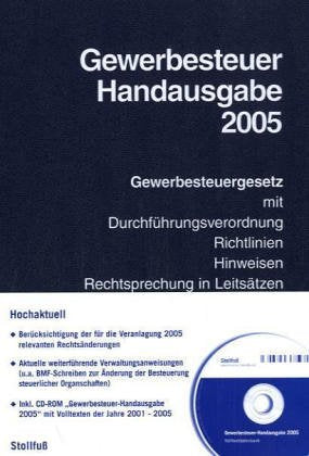 Gewerbesteuer-Handausgabe 2005 Business, Finance & Career
