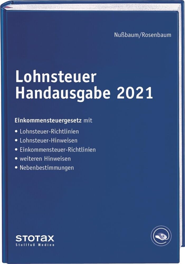 Lohnsteuer Handausgabe 2021 Law