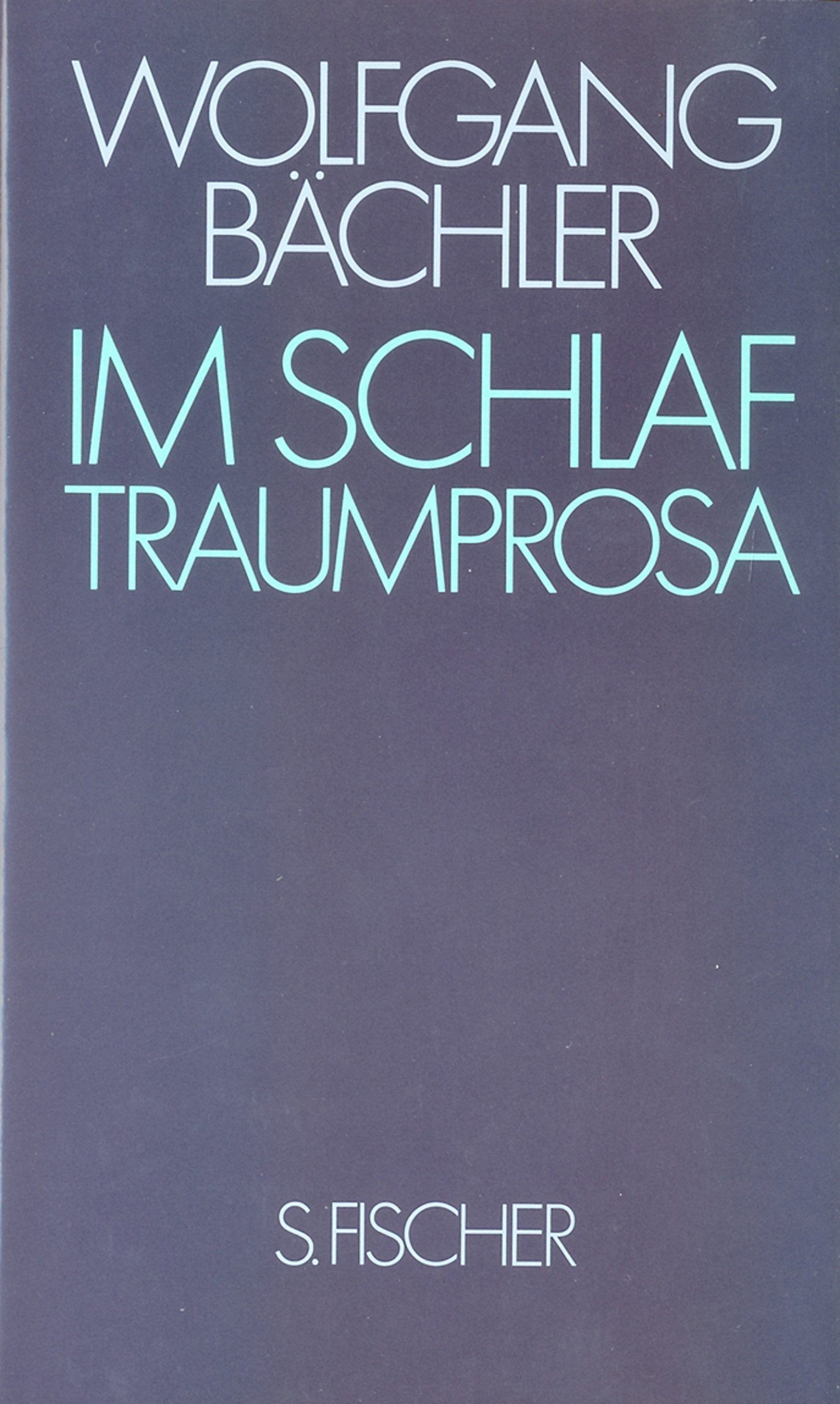 Im Schlaf: Traumprosa book