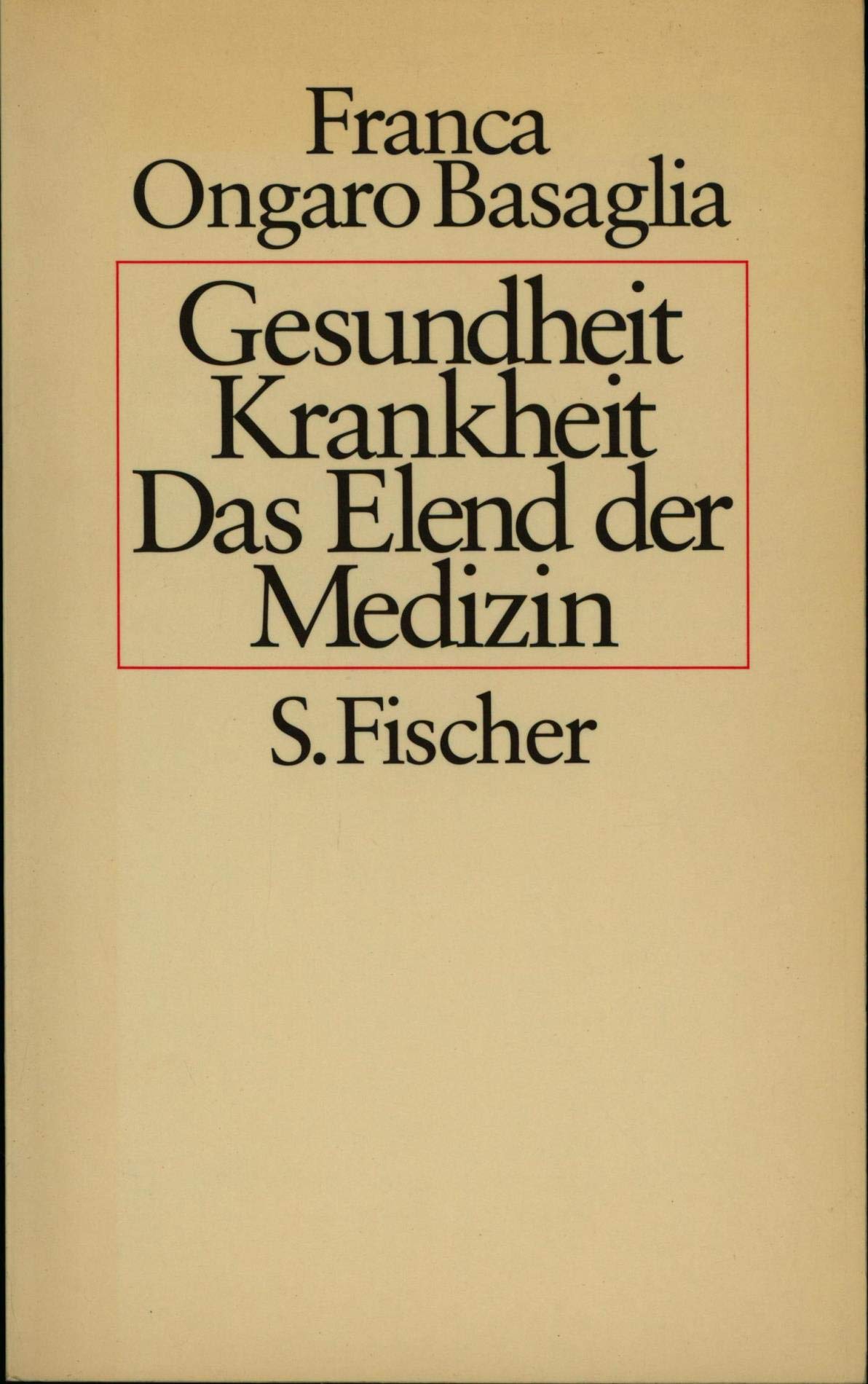 Gesundheit. Krankheit. Das Elend der Medizin Medicine