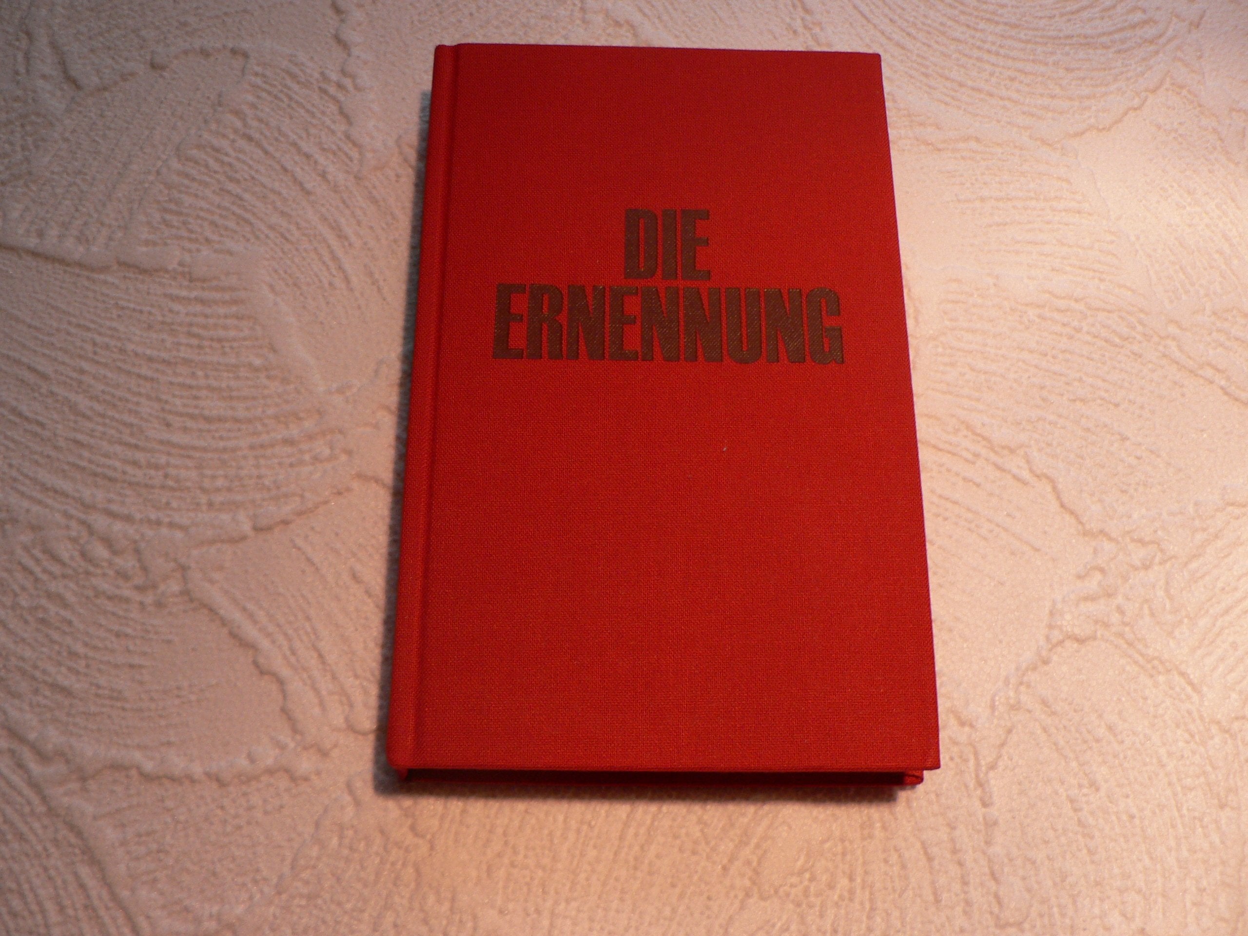 Die Ernennung Books