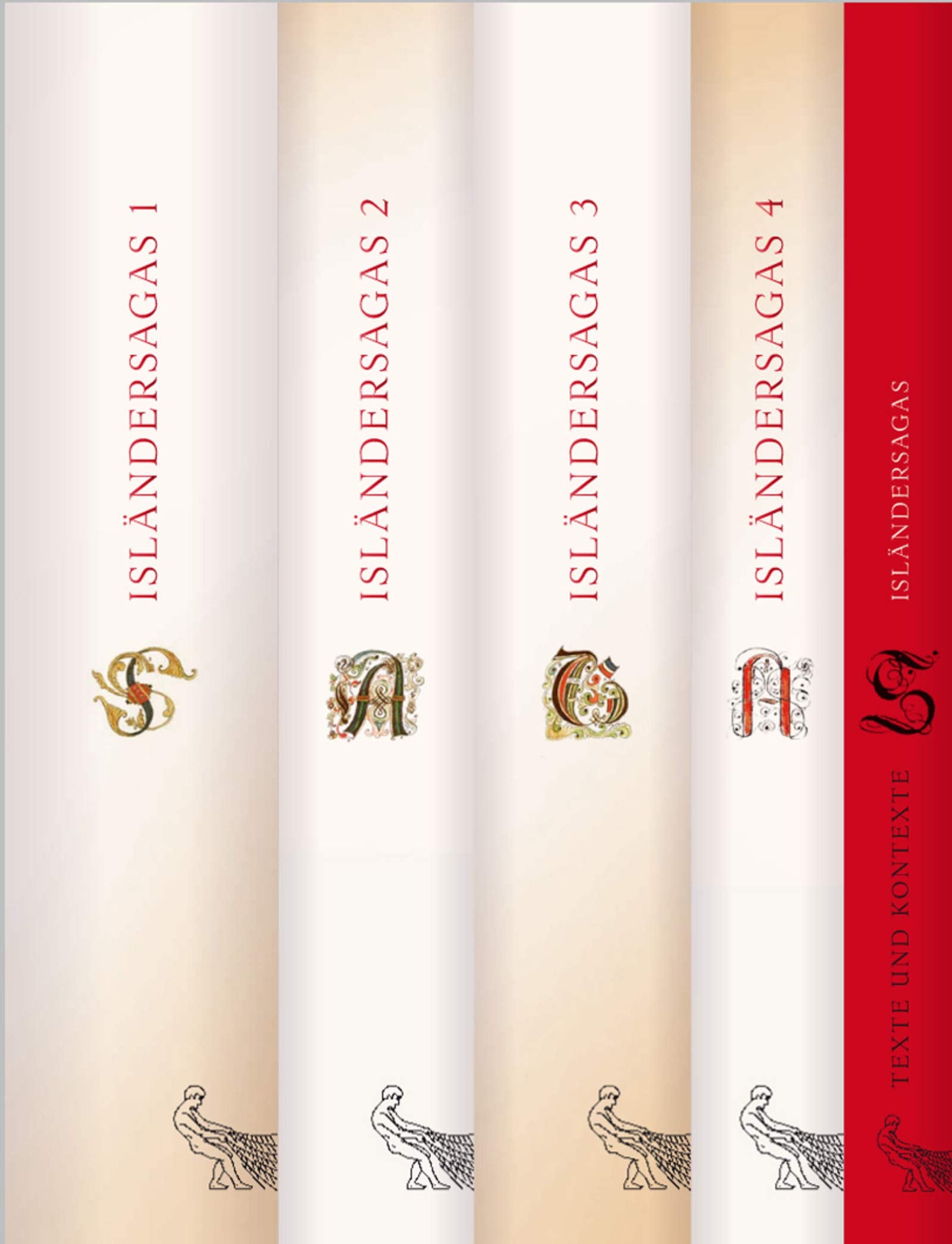 Die Isländersagas in 4 Bänden mit einem Begleitband Fairy Tales & Legends