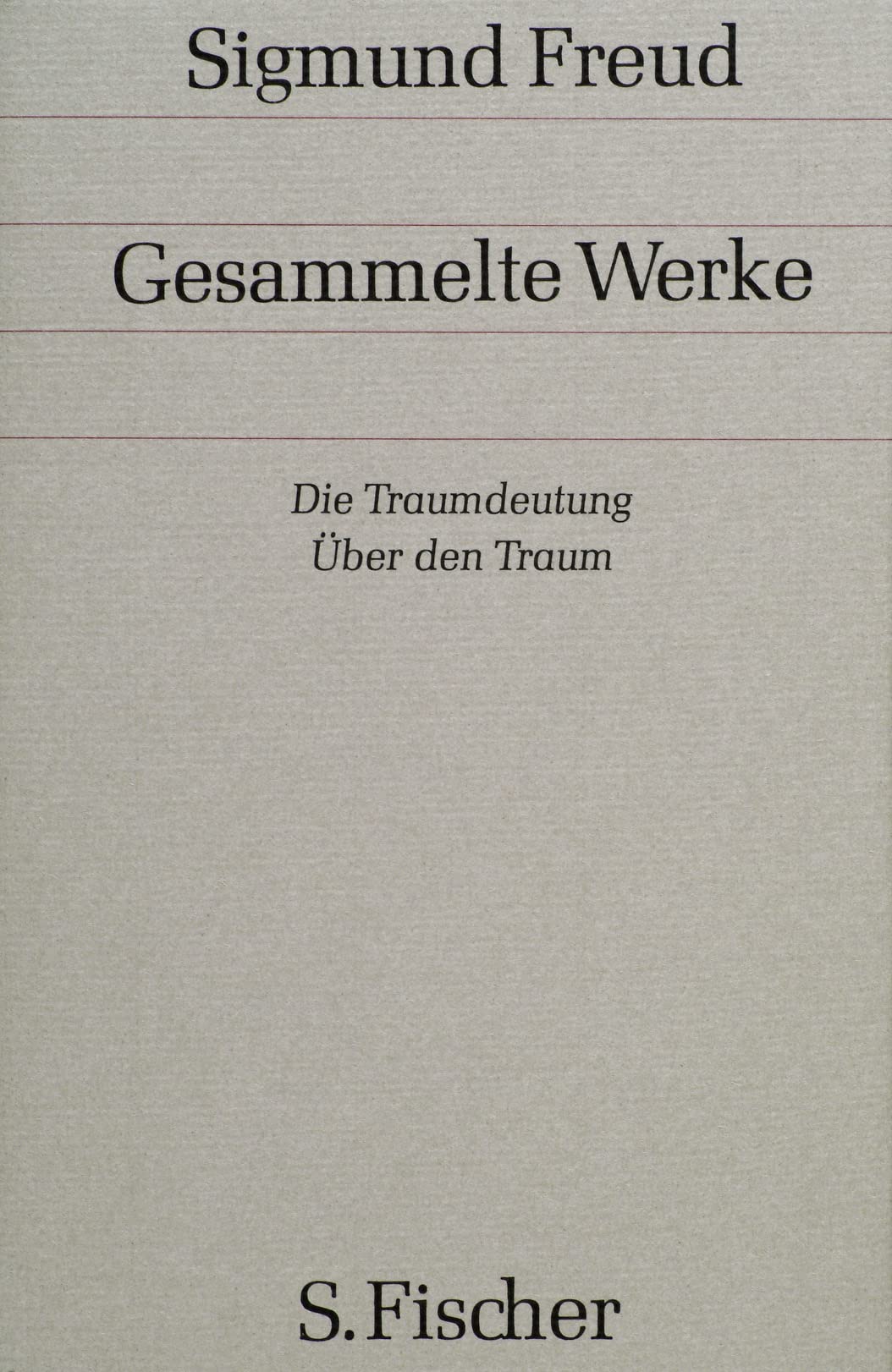 Product Image: Die Traumdeutung / Über den Traum