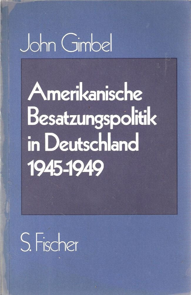 Amerikanische Besatzungspolitik in Deutschland 1945 - 1949. Books