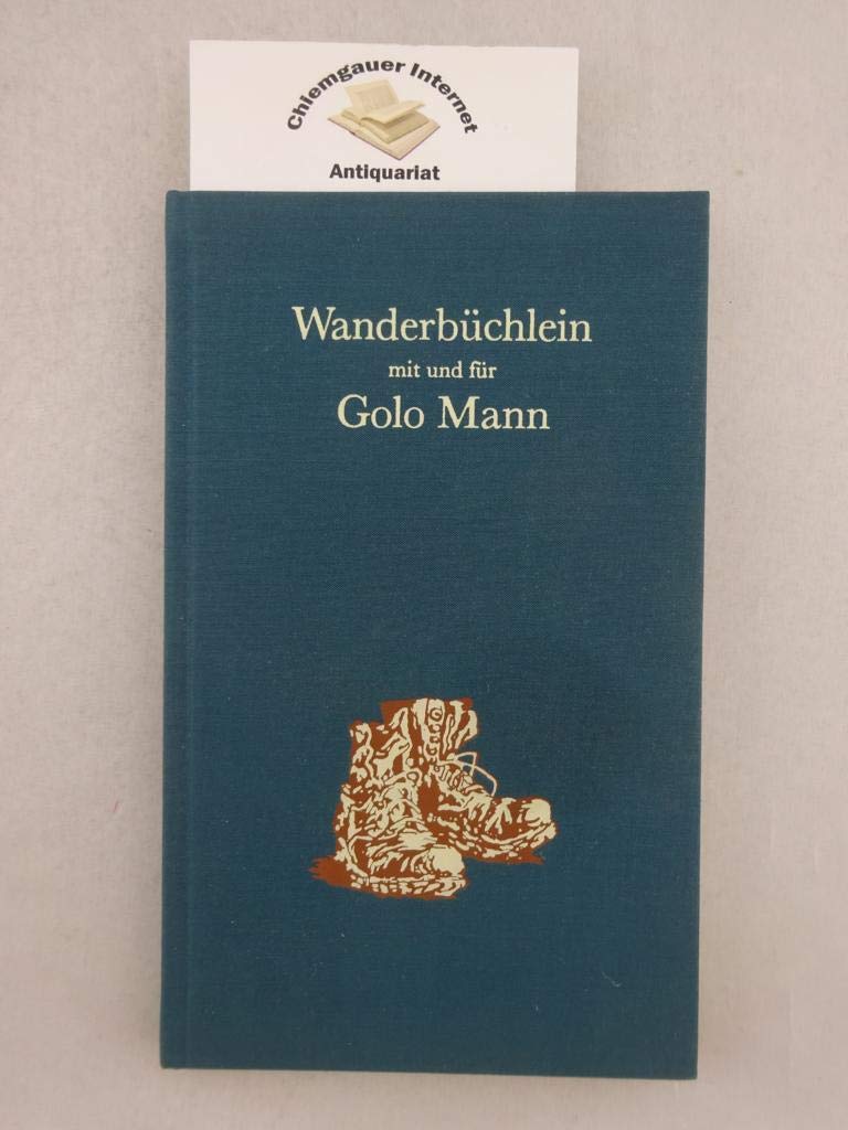 Product Image: Wanderbüchlein mit und für Golo Mann