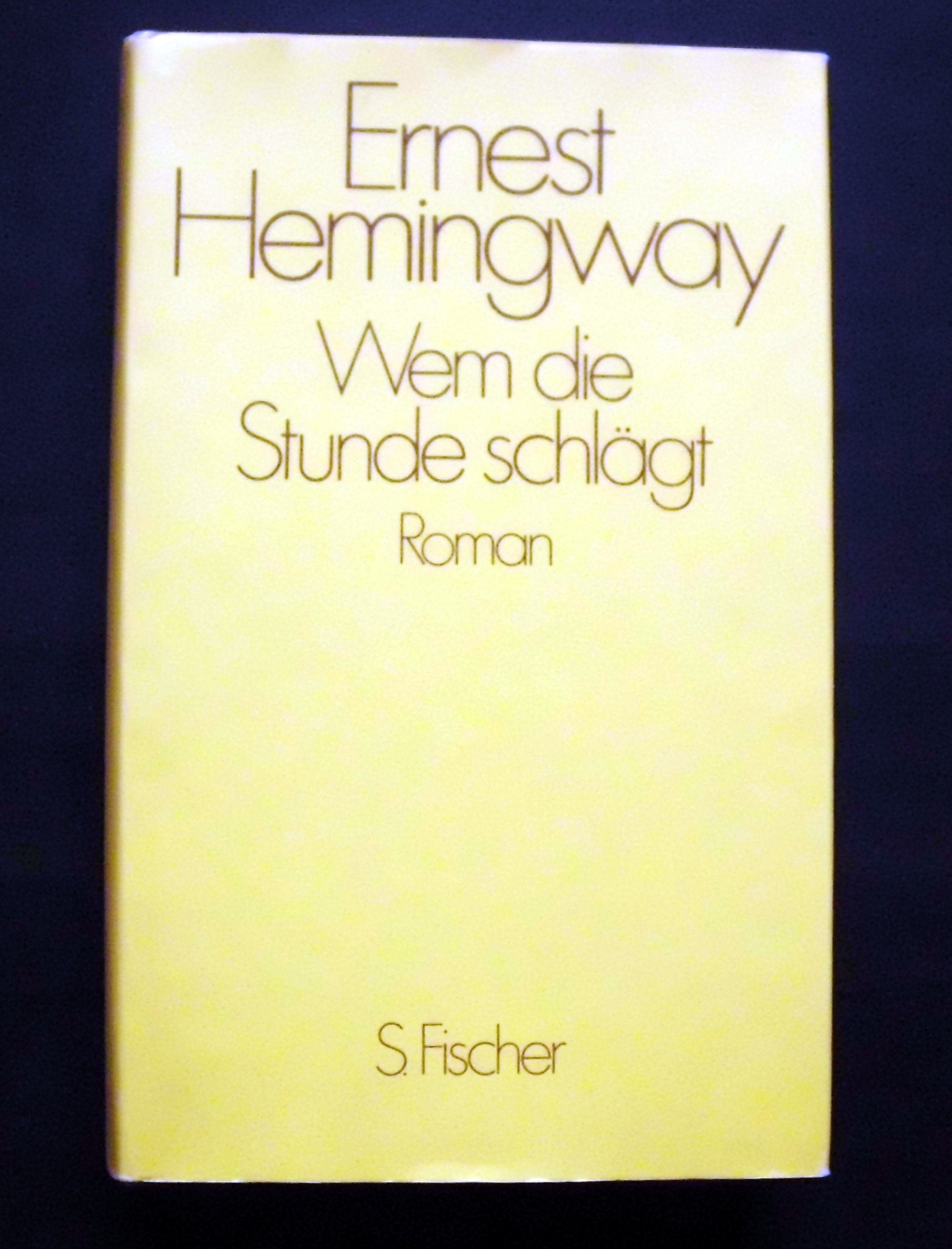 Wem die Stunde schlägt. (Das Klassische Programm) Contemporary literature