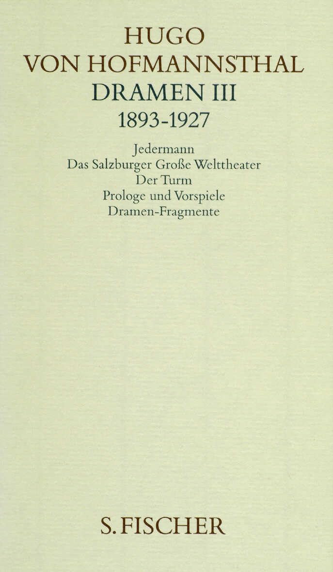 Product Image: Dramen III. 1893-1927