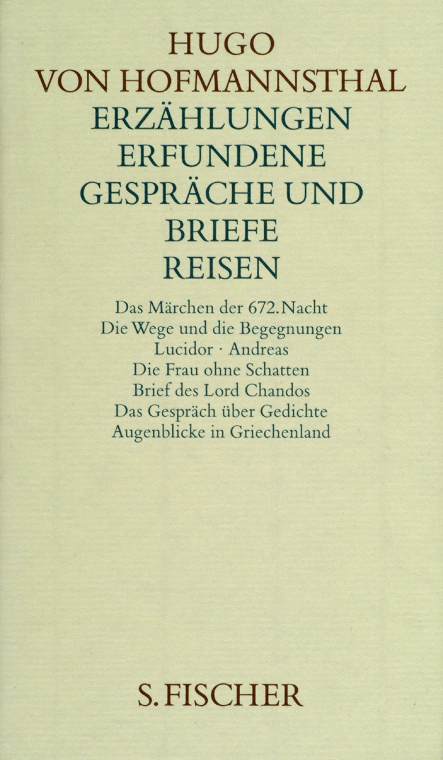 Erzählungen. Erfundene Gespräche und Briefe. Reisen. book
