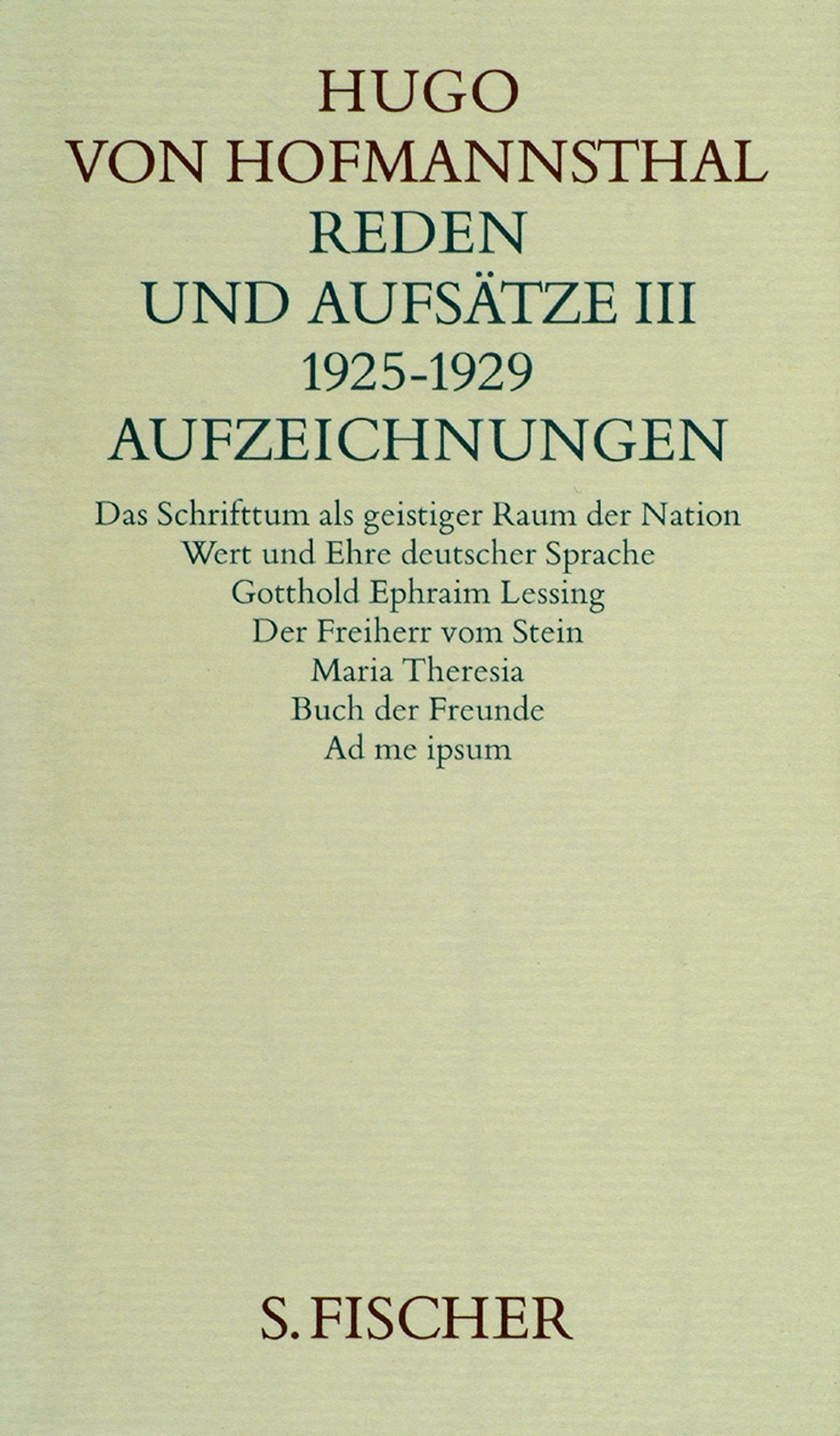 Hugo von Hofmannsthal. Gesammelte Werke in zehn Einzelbänden. Gedichte-Dramen I 1891-1898 /Dramen II 1892-1905 /Dramen III 1893-1927 /Dramen IV. ... Buch der Freunde; Aufzeichnungen 1889-1929 Contemporary literature Books