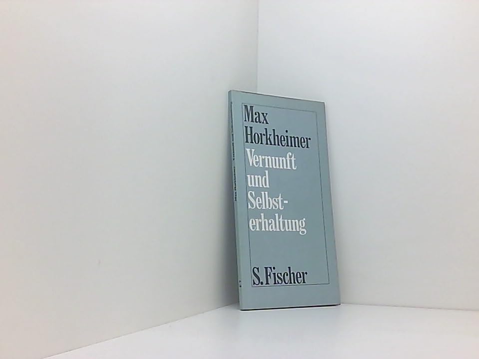 Product Image: Vernunft und Selbsterhaltung