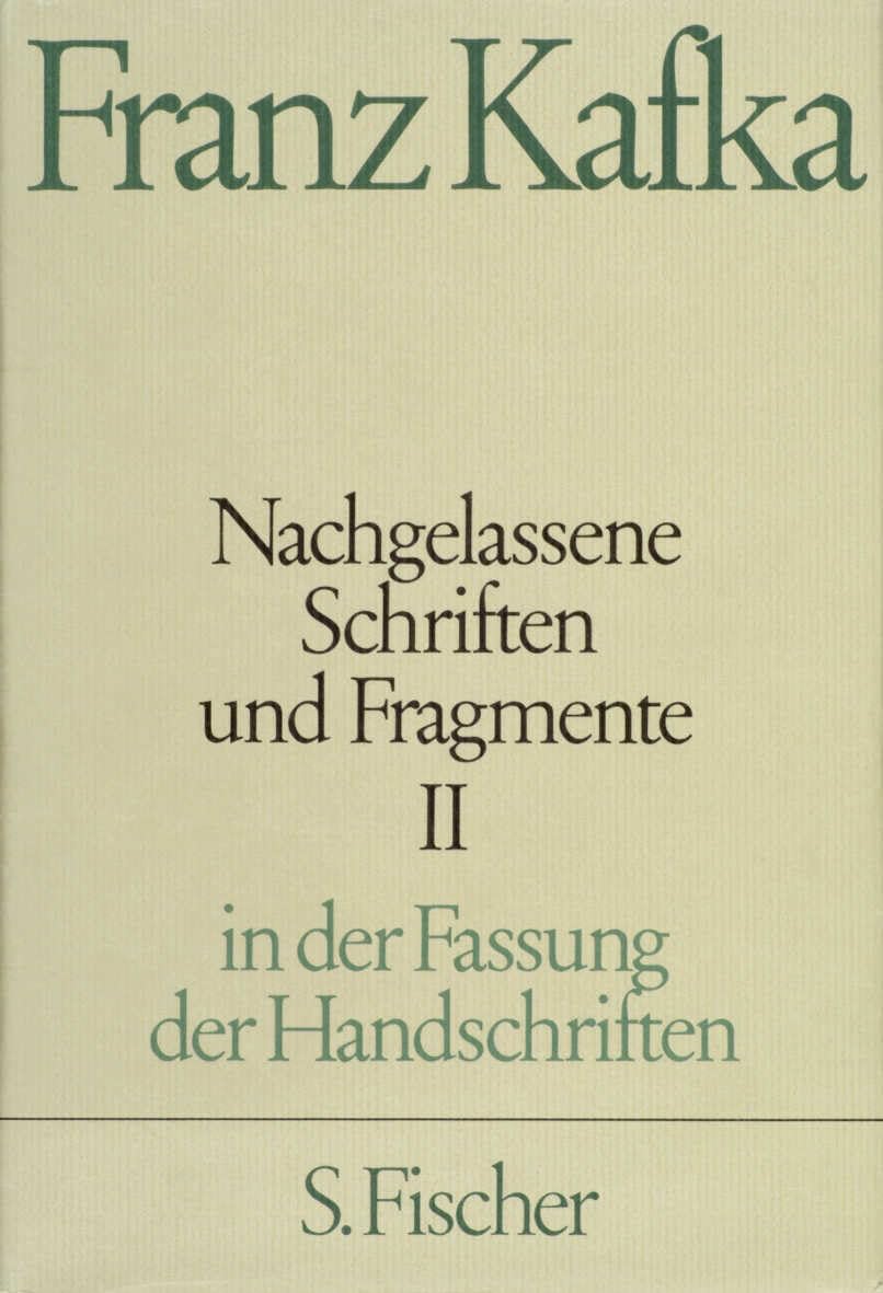 Nachgelassene Schriften und Fragmente II Classics