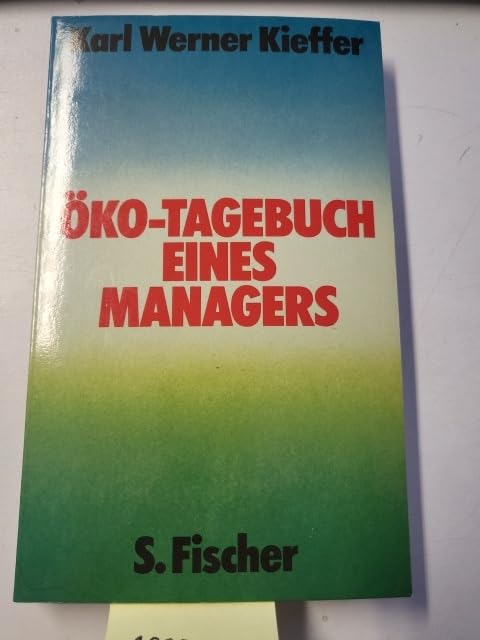 Product Image: Öko-Tagebuch eines Managers