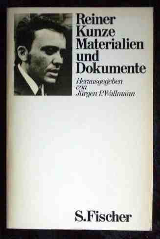 Reiner Kunze, Materialien und Dokumente Professional & Reference Books