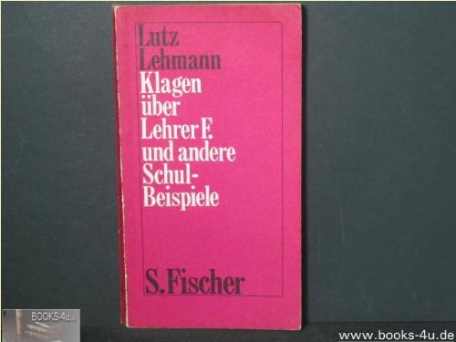 Klagen über Lehrer F. und andere Schul- Beispiele von autoritärer Tradition Social Sciences
