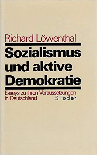 Sozialismus und aktive Demokratie. Essays zu ihren Voraussetzungen in Deutschland Books