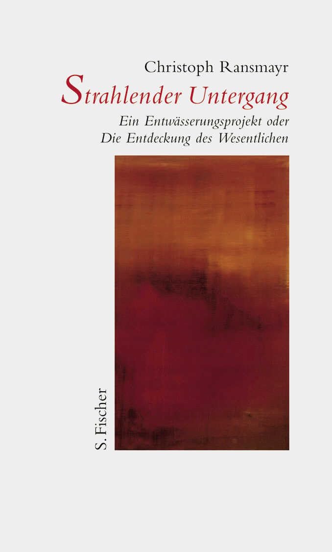 Strahlender Untergang: Ein Entwässerungsprojekt oder Die Entdeckung des Wesentlichen Contemporary literature