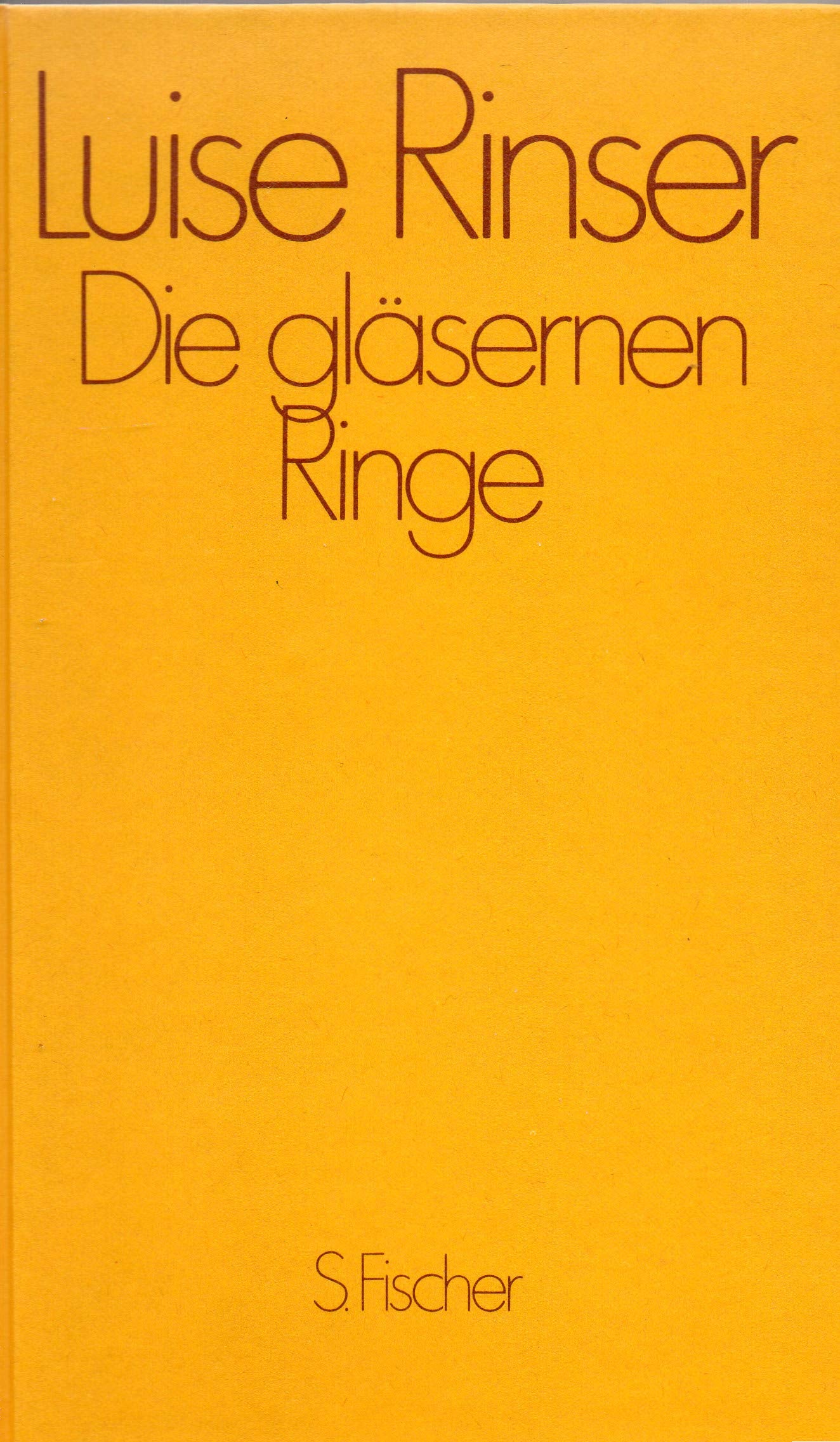 Product Image: Die gläsernen Ringe: eine Erzählung