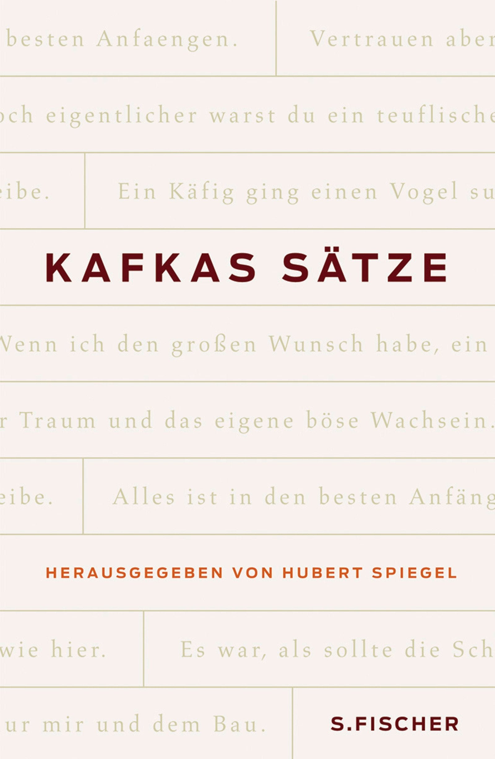 Kafkas Sätze (Literatur (deutschsprachig)) Essays & Short Stories