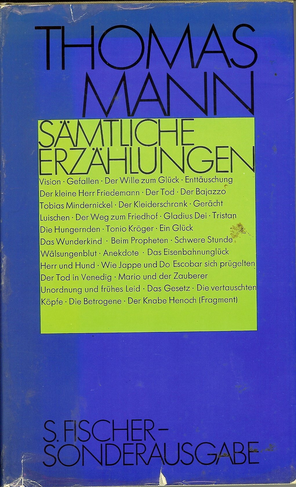 Sämtliche Erzählungen Books