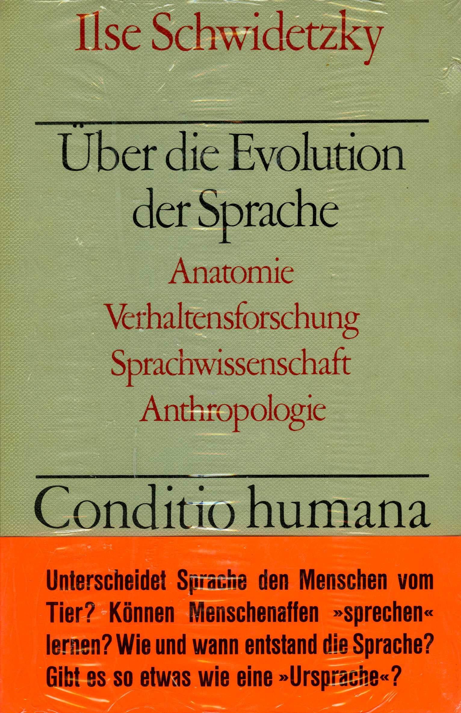 Über die Evolution der Sprache Professional & Reference Books