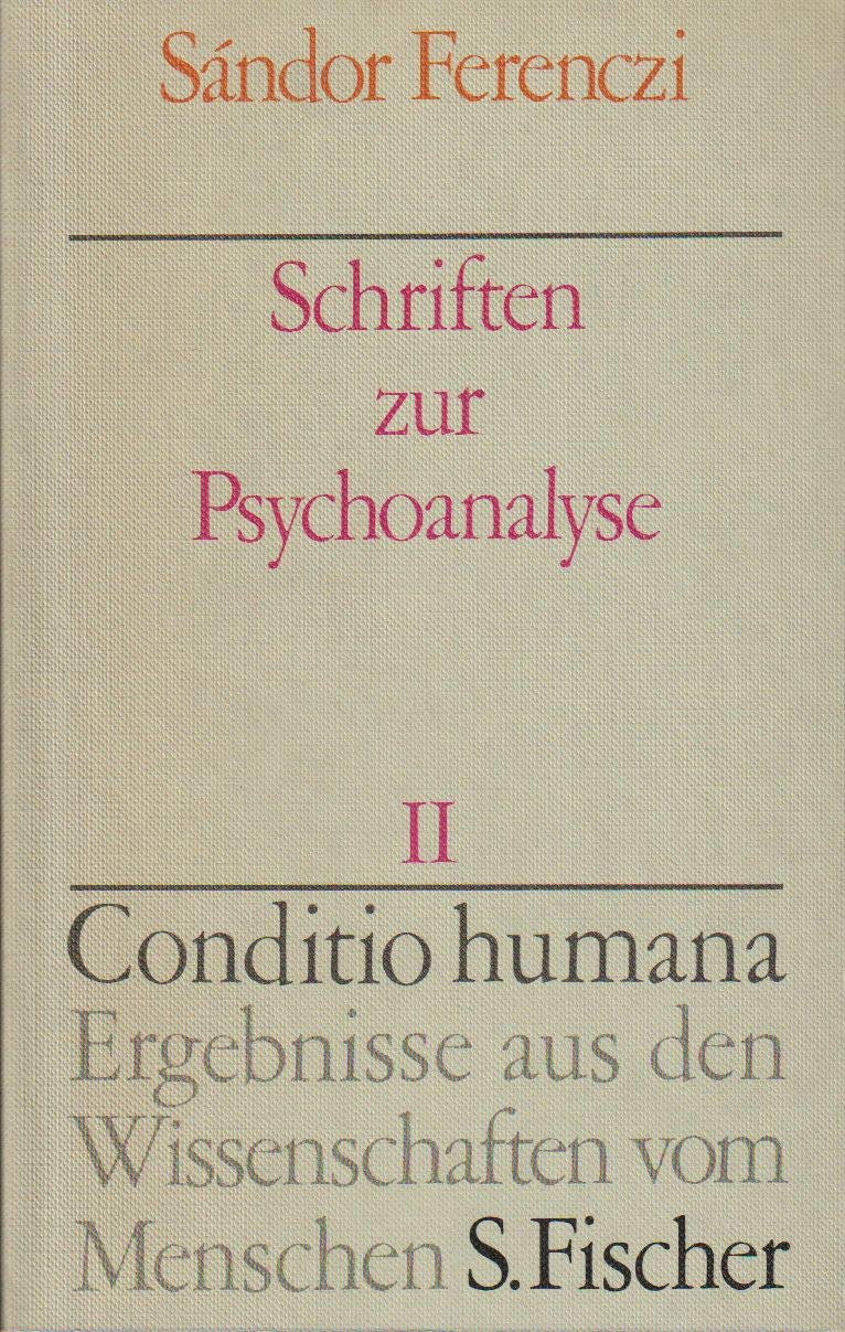 Schriften zur Psychoanalyse II Professional & Reference Books