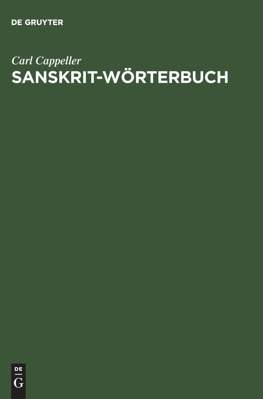 Sanskrit-Wörterbuch: Nach den Petersburger Wörterbüchern bearbeitet Social Sciences
