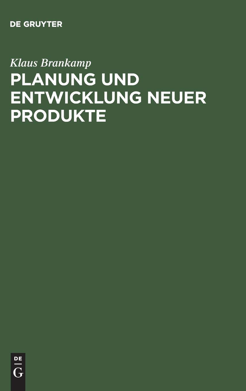 Planung und Entwicklung neuer Produkte Business, Finance & Career