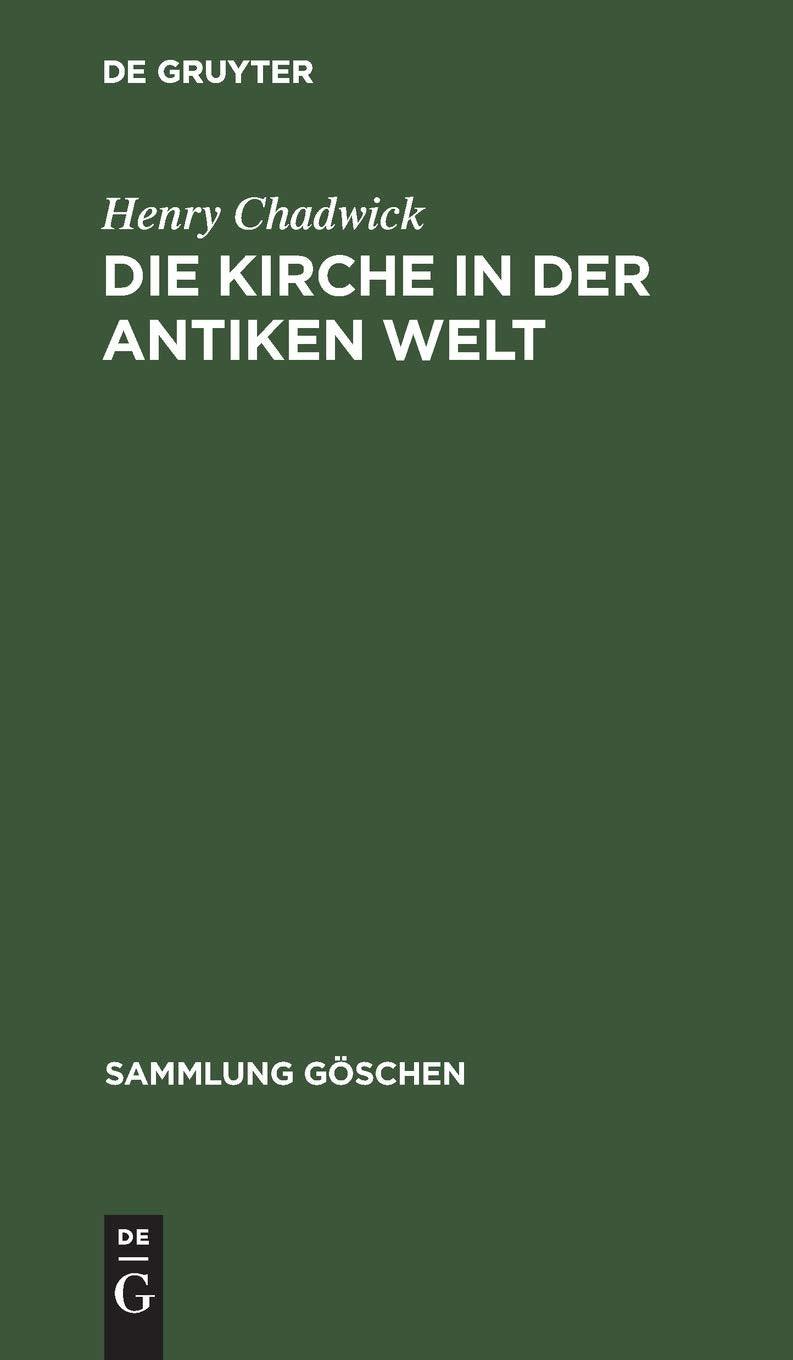 Die Kirche in der antiken Welt Politics & History