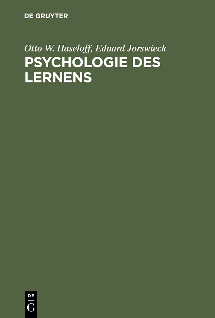 Psychologie des Lernens Medicine