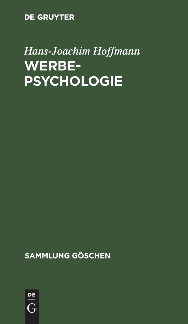 Product Image: Werbepsychologie