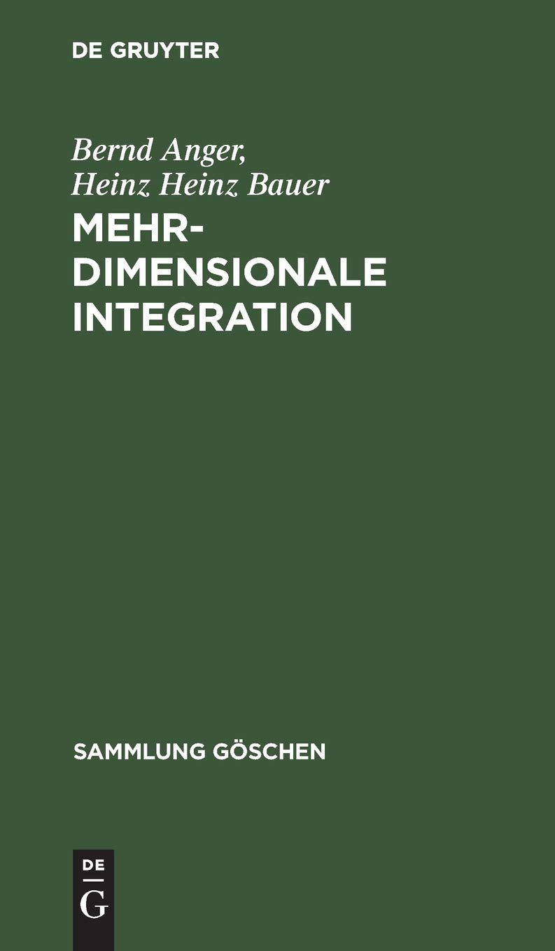 Product Image: Mehrdimensionale Integration